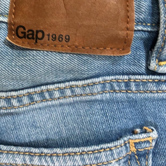 GapKids Distressed Blue Jeans 5R Straight - Picture 5 of 6